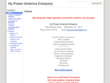 Tablet Screenshot of hypowerantenna.com